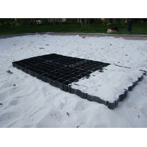 Long Lasting Black Color Plastic Grid Floor System