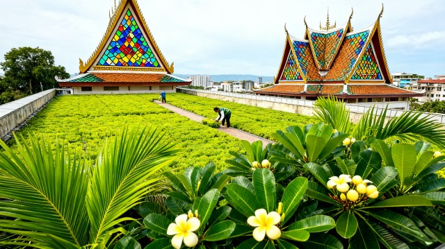 Commercial Rooftop Garden at Mertajam Urban Mall, Penang Mainland